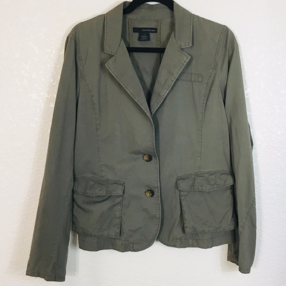 Calvin Klein Jeans jacket sz L